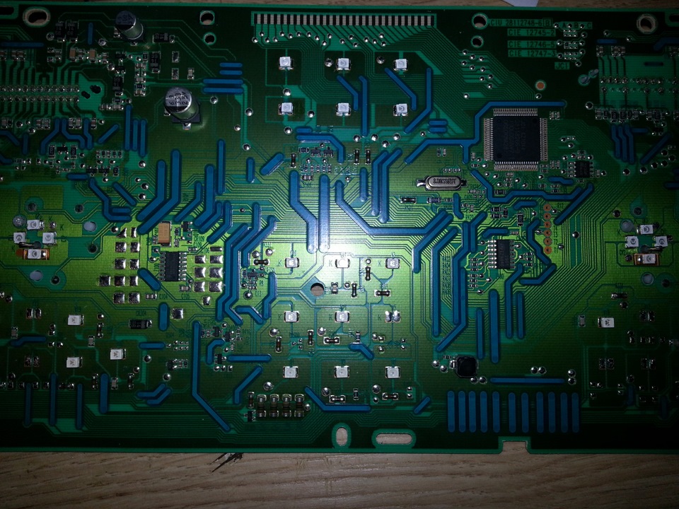 Подсветка стрелок на приборной панели! — Renault Logan (1G), 1,6 л ...