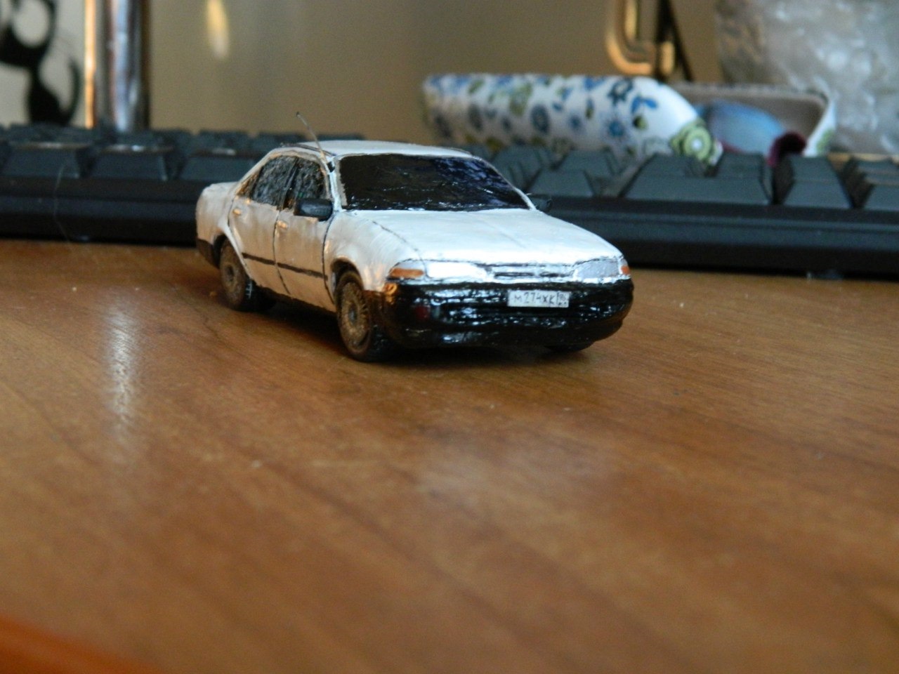 Модель огра в 1/43 из пластилина) — Toyota Carina (5G), 2 л, 1991 года |  аксессуары | DRIVE2