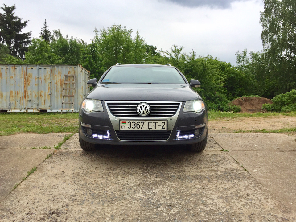 Доработка ДХО (дубль два…) — Volkswagen Passat B6, 2 л, 2007 года ...
