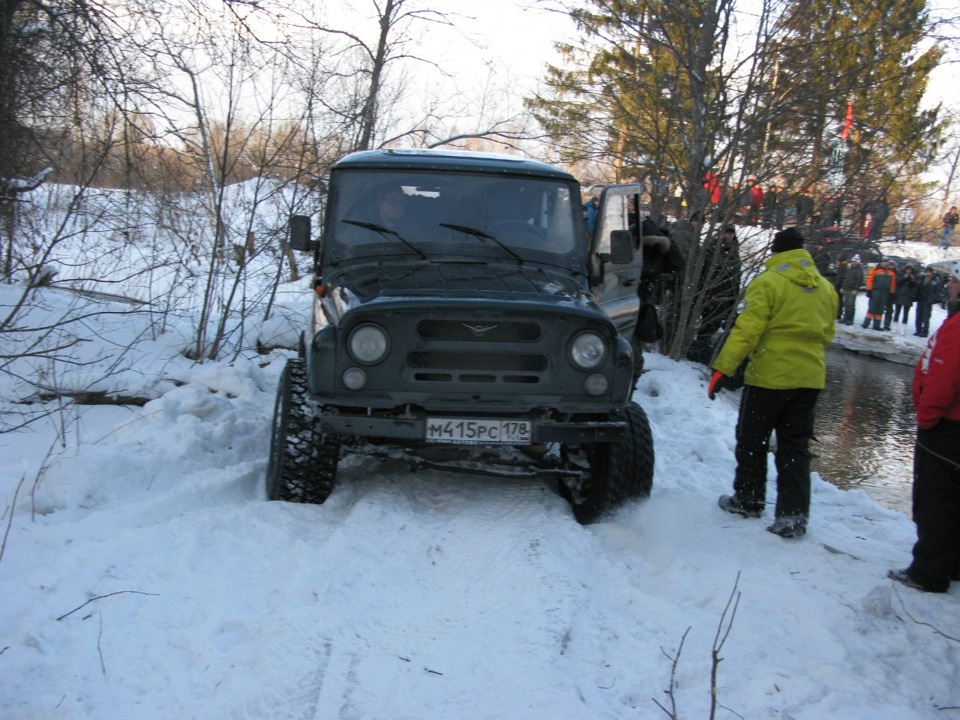 Январский Гром 2013 — "а теперь тапку в пол и со второй прыгай" — УАЗ ...