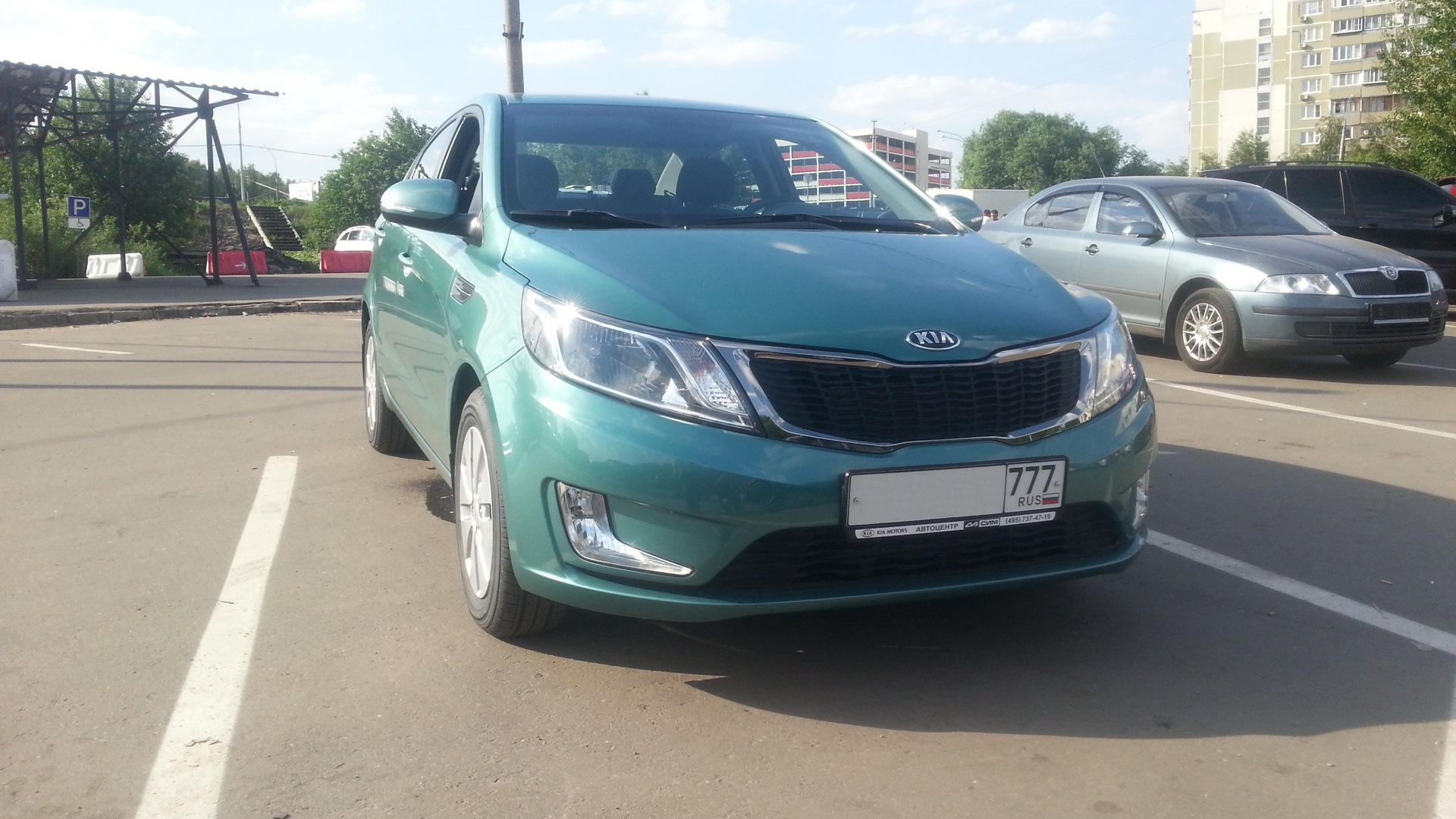 KIA Rio (3G) 1.6 бензиновый 2014 | 1.6 АТ Prestige на DRIVE2