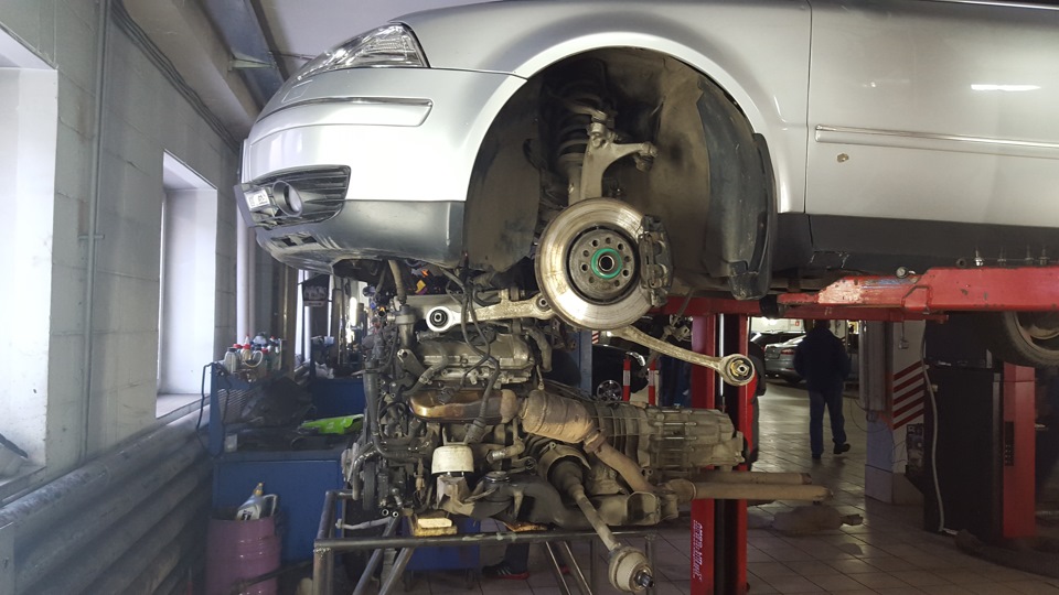 Восстановление автомобиля — Volkswagen w8, 4 л, 2004 года | кузовной ...