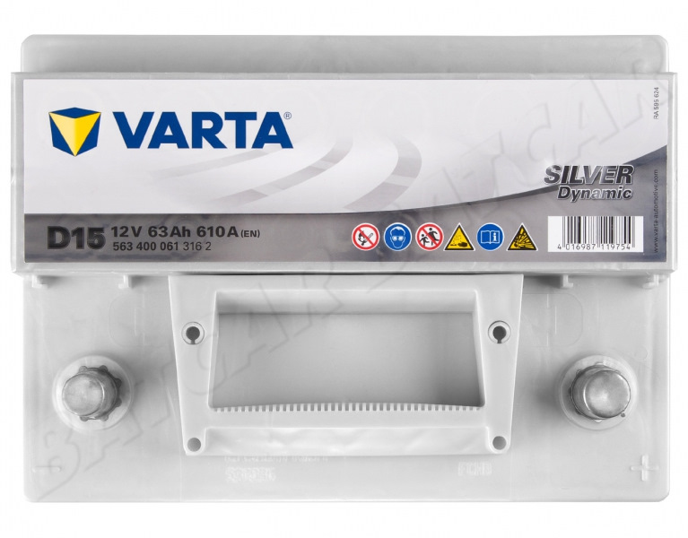 Варта динамик. Варта Сильвер динамик 63. Varta d15. Varta d15 12v 63ah 610a. Varta 563 400 061 316 2.