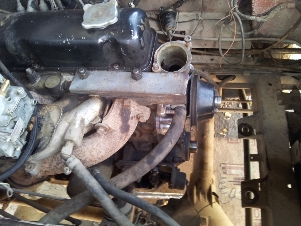 УСТАНОВКА НА ВЕРХ ГЕНЕРАТОРА — УАЗ 2206, 2,9 л, 1999 года | своими ...