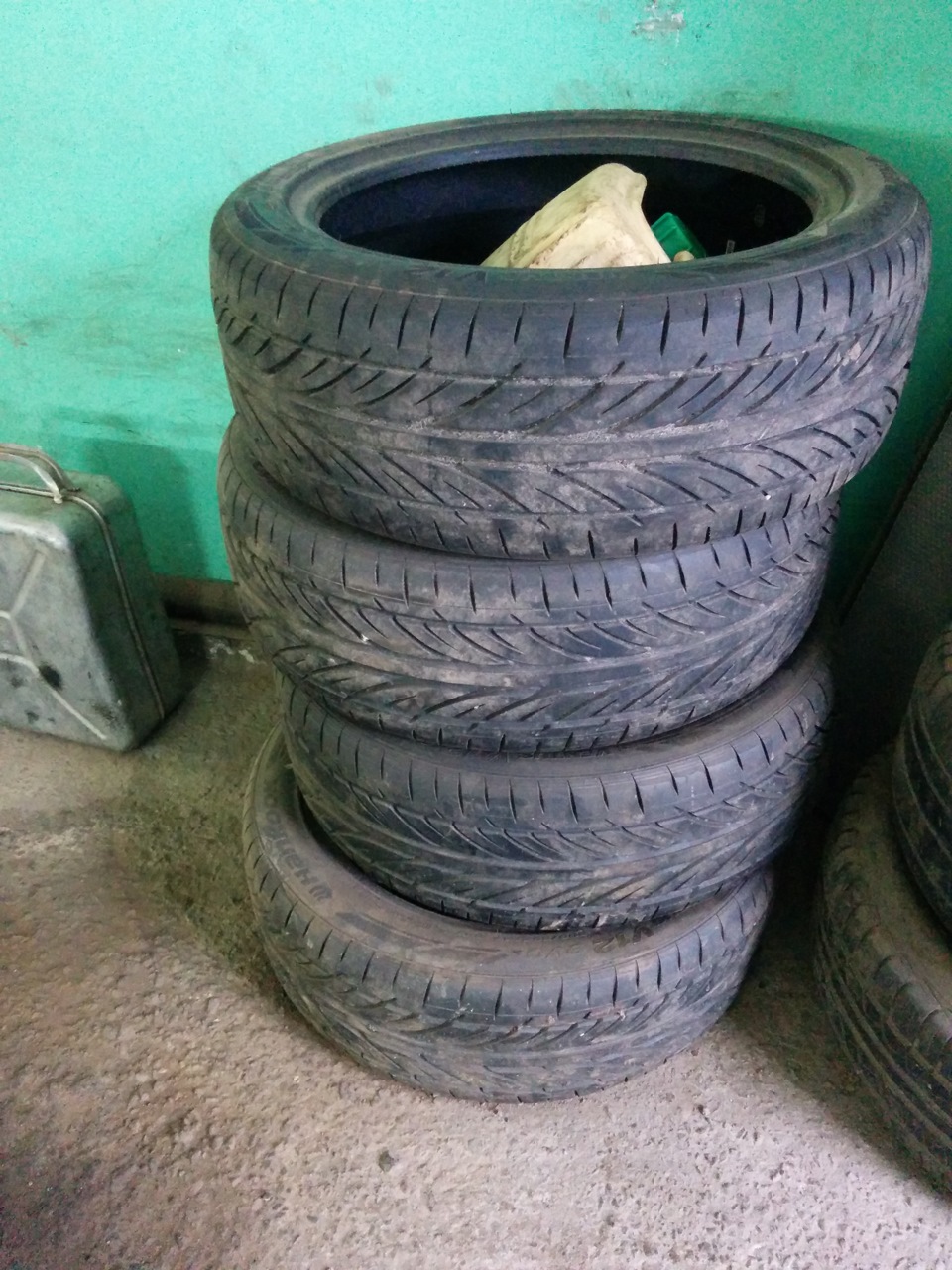 продаю отличную резину HANKOOK 205/50 R17 лето. Пара! — BMW 5 series ...