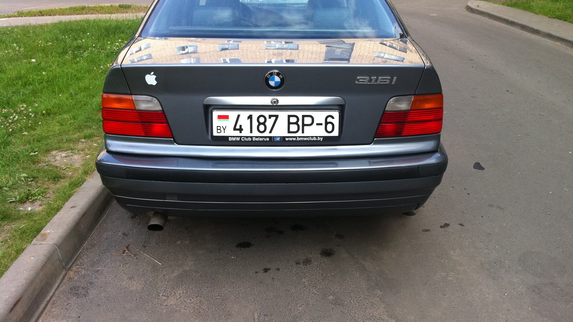 BMW 3 series (E36) 1.6 бензиновый 1993 | Серый Бим Черные Уши на DRIVE2