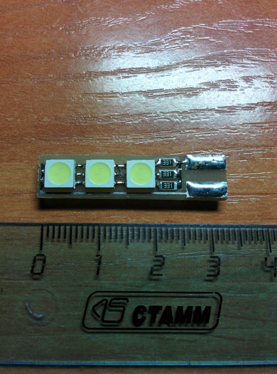 Светодиоды в габариты — Honda Accord Wagon (6G), 2,3 л., 2001 года ...