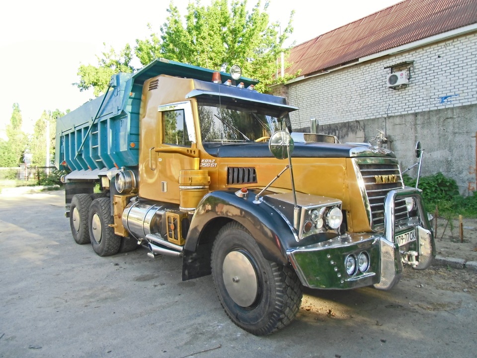 Фото старый краз тюнинг