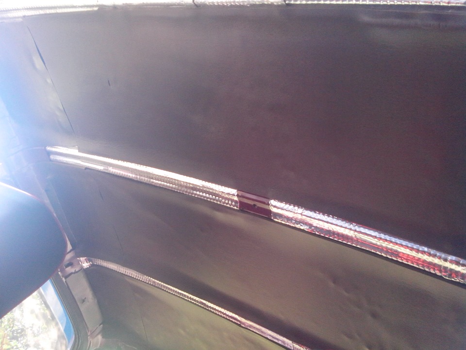 Жесткий потолок.Часть 4.Шумоизоляция крыши. — Lada 21073, 1,5 л, 2002 ...