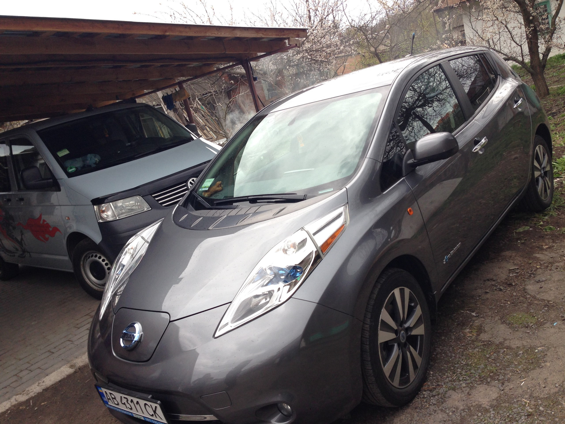 Зарядка Nissan Leaf дома — Nissan Leaf (1G), 2014 года | аксессуары | DRIVE2