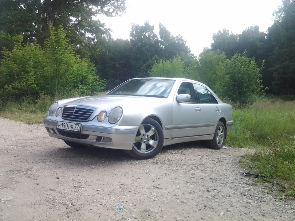 Как обещал. — Mercedes-Benz E-Class (W210), 2,4 л, 2000 года | просто ...