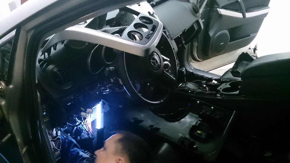 Установка сигнализации и Бинара-5! — Mazda CX-7, 2,3 л, 2007 года ...