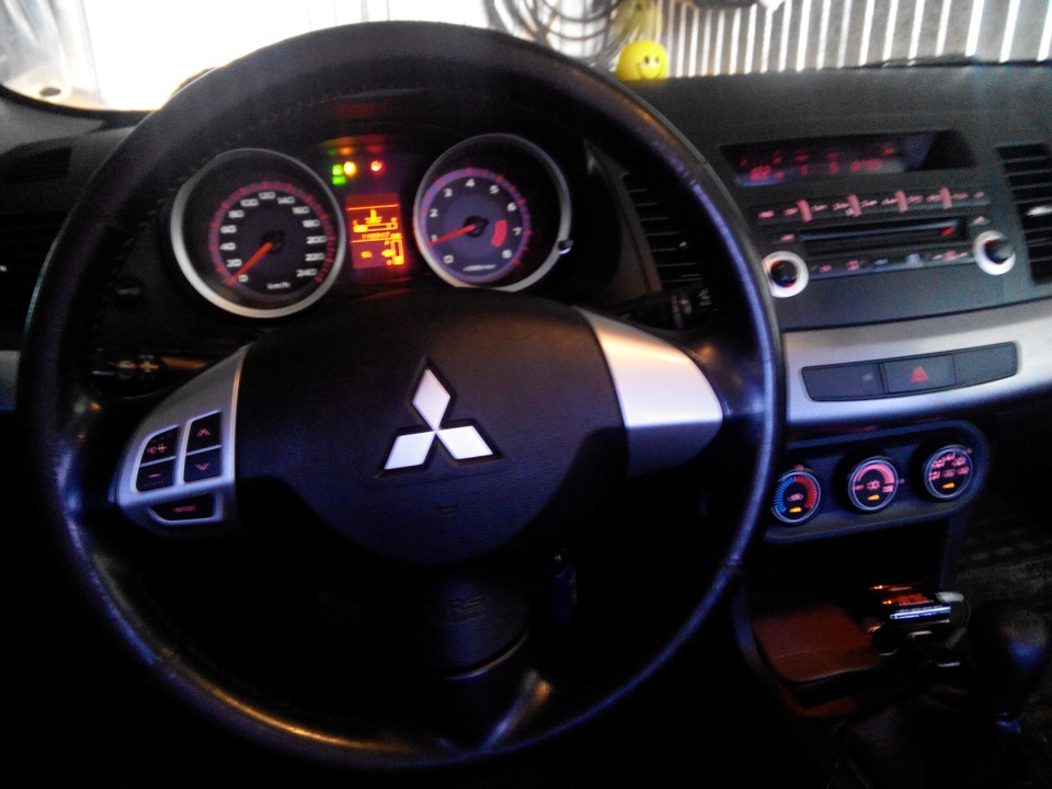 регулировка холостых оборотов — Mitsubishi Lancer X, 1,5 л, 2007 года ...