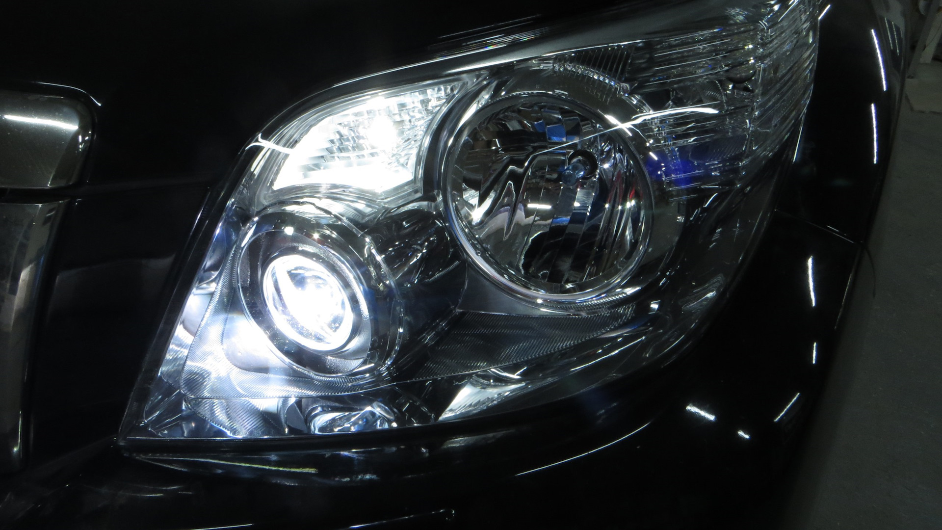 лампы в фары прадо 150