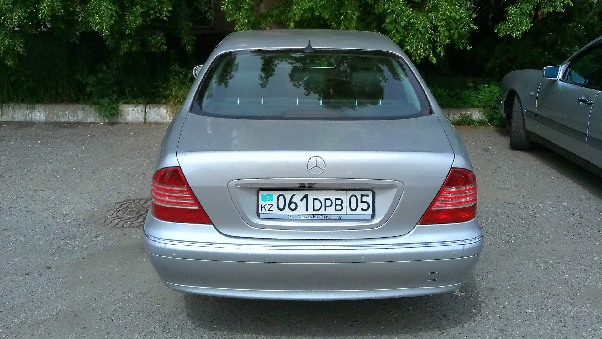 Mercedes-Benz S-Class (W220) 3.7 бензиновый 2002 | Серый Лис на DRIVE2