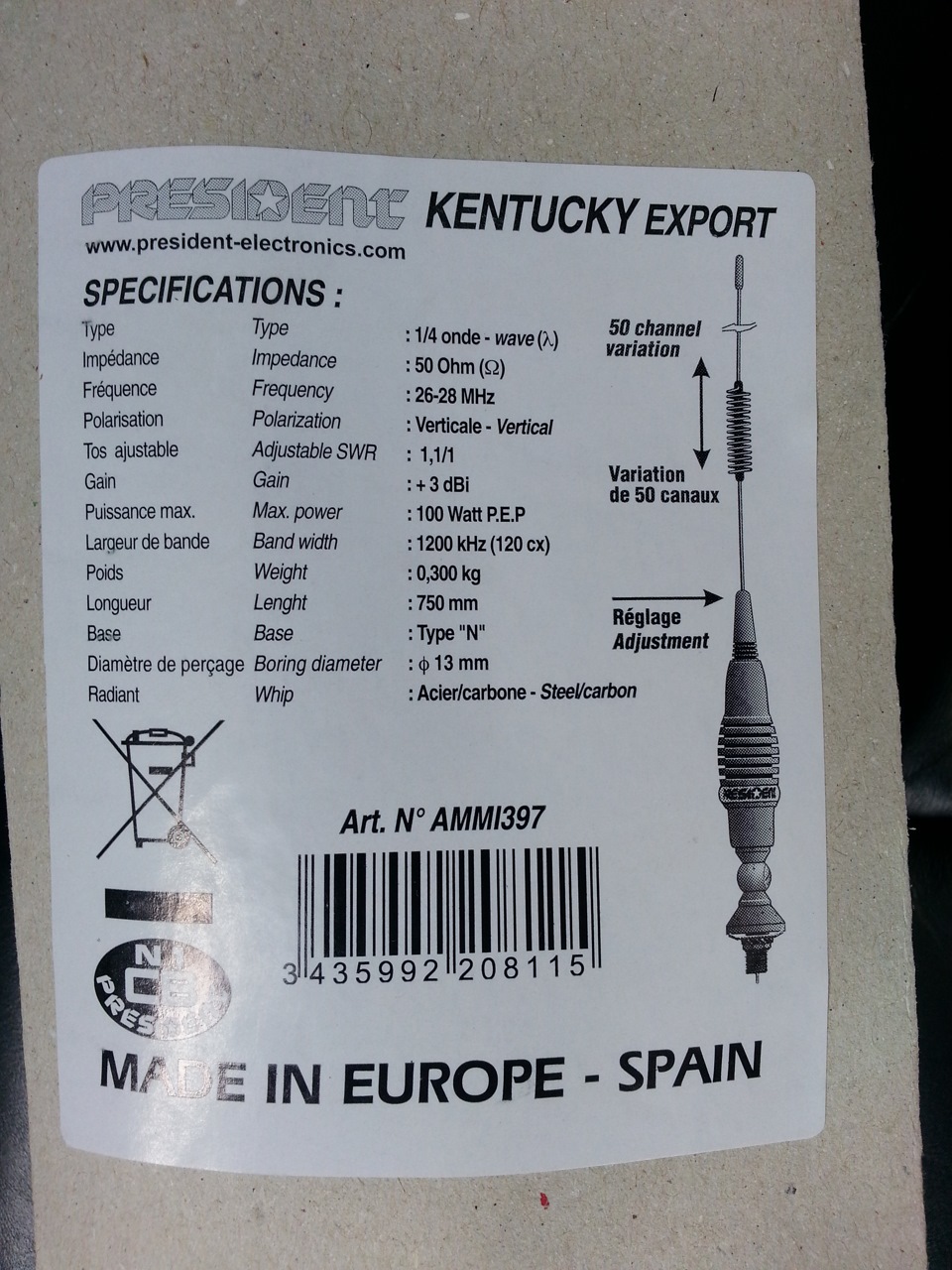 Антенна обратная сторона — Jeep Grand Cherokee (WJ)