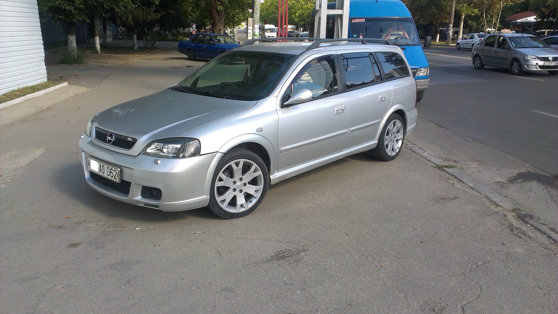 Opel Astra G OPC 2.0 бензиновый 2003 | Серый caravan на DRIVE2