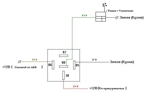 Схема kl203 усилитель