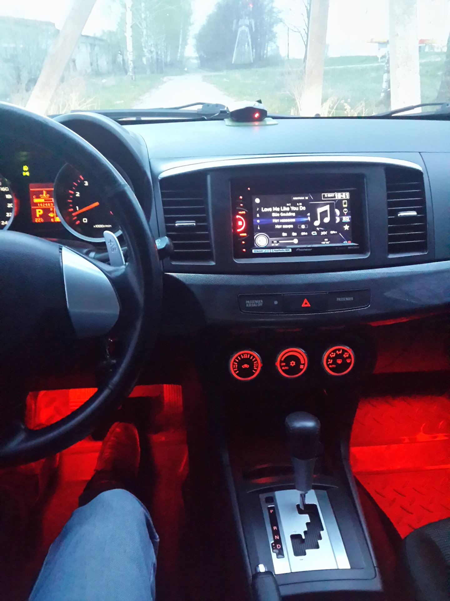 подсветка торпеды mitsubishi lancer 10