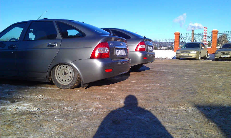 Запилил задние пружины… — Lada Приора хэтчбек, 1,6 л, 2012 года | визит ...