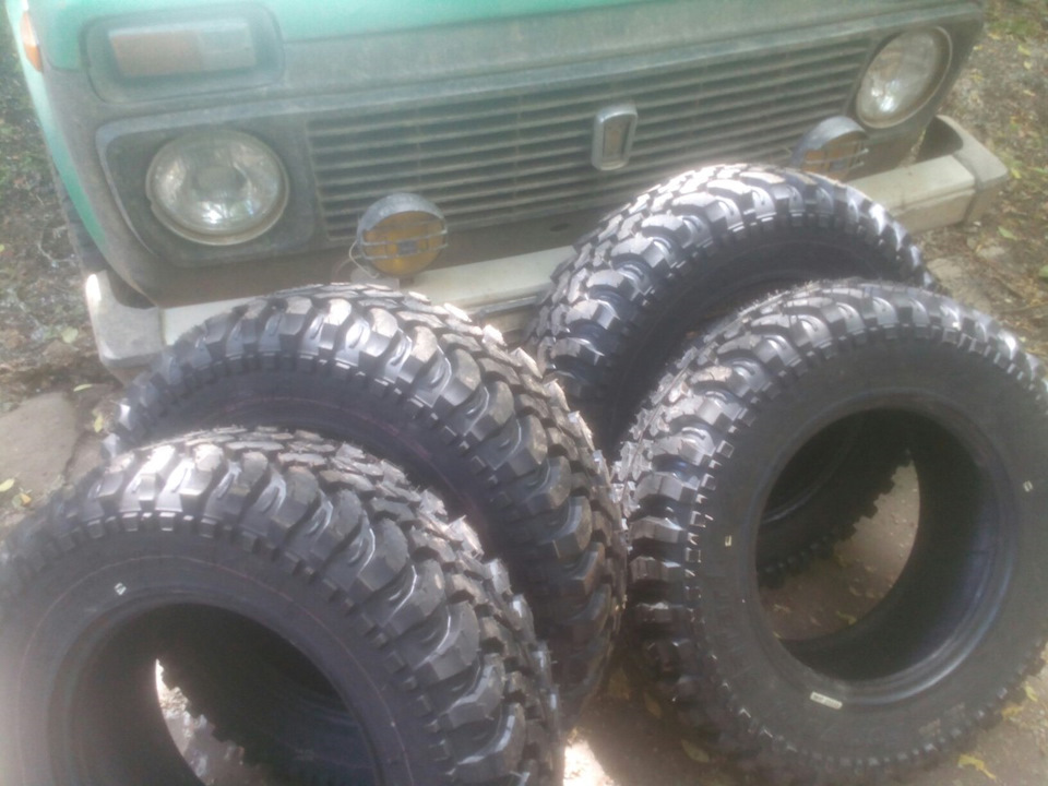 Новые лабутены — Forward Safari 540 205/75/15. — Lada 4x4 3D, 1,7 л ...
