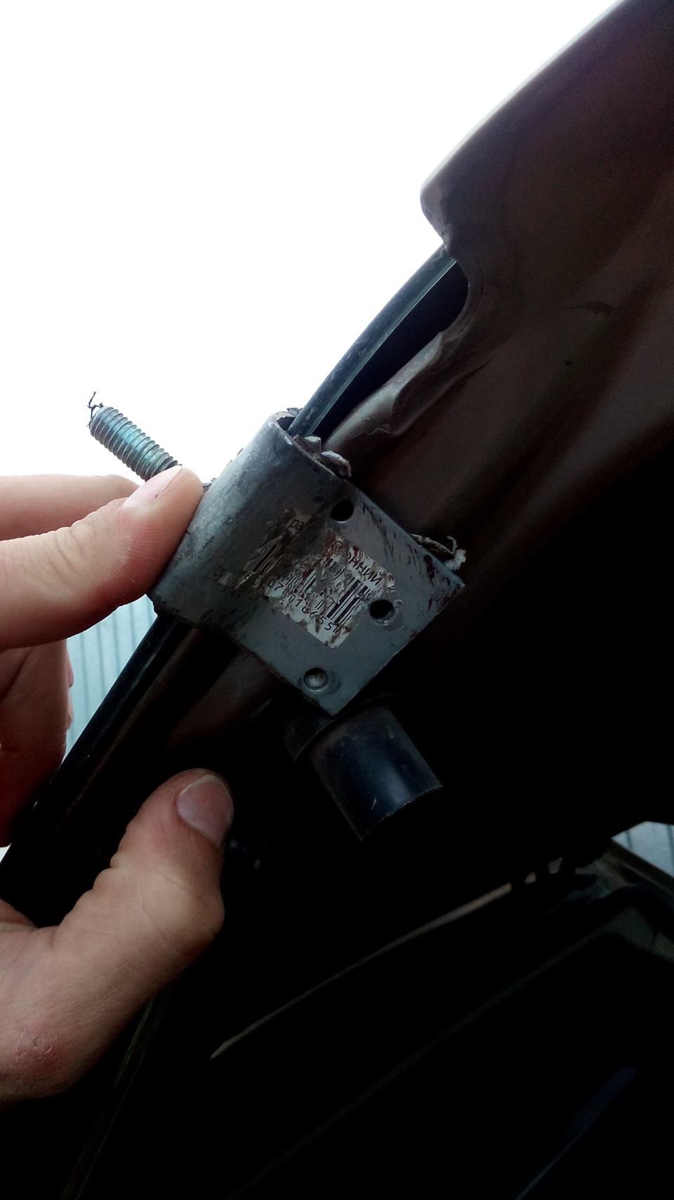 крепление спойлера — Subaru Impreza (GE/GH), 2 л, 2008 года | тюнинг ...