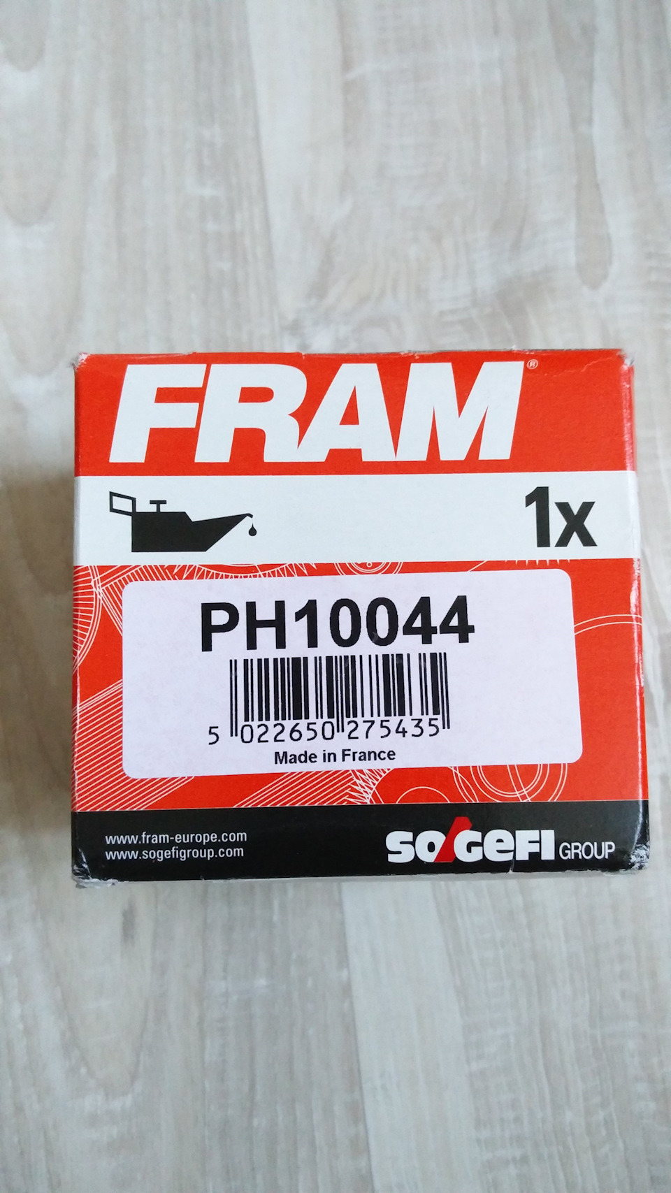 PH10044 Масляный фильтр FRAM | Запчасти на DRIVE2