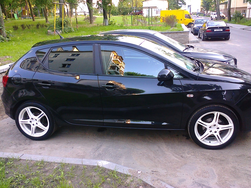 Тонировка стекол. Или стоп-аквариум) — SEAT Ibiza (6J), 1,4 л, 2009 ...