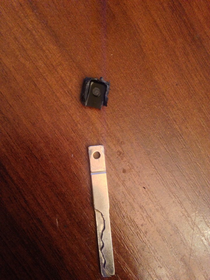 Разбор ключа форд фокус2(разлом) #2 — Ford Focus II Hatchback, 1,8 л ...