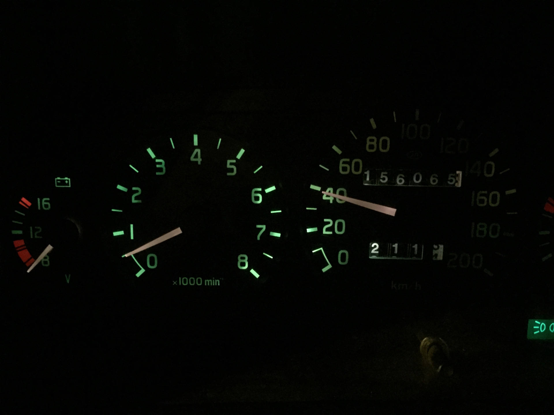 газель прыгает стрелка спидометра