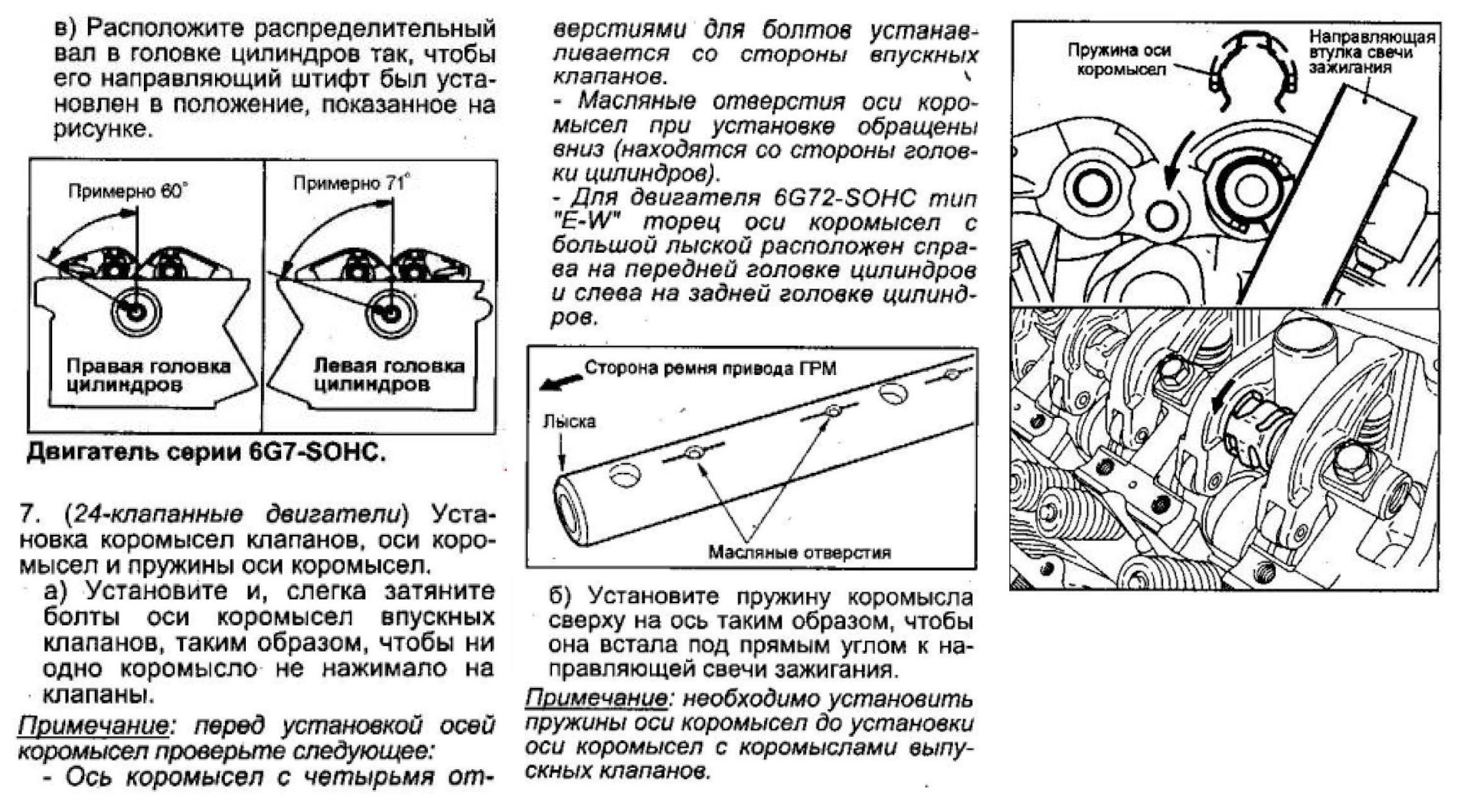 Порядок затяжки гбц 6g72