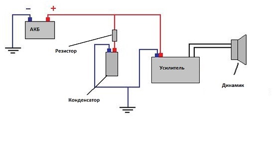 Правильное подключение конденсатора