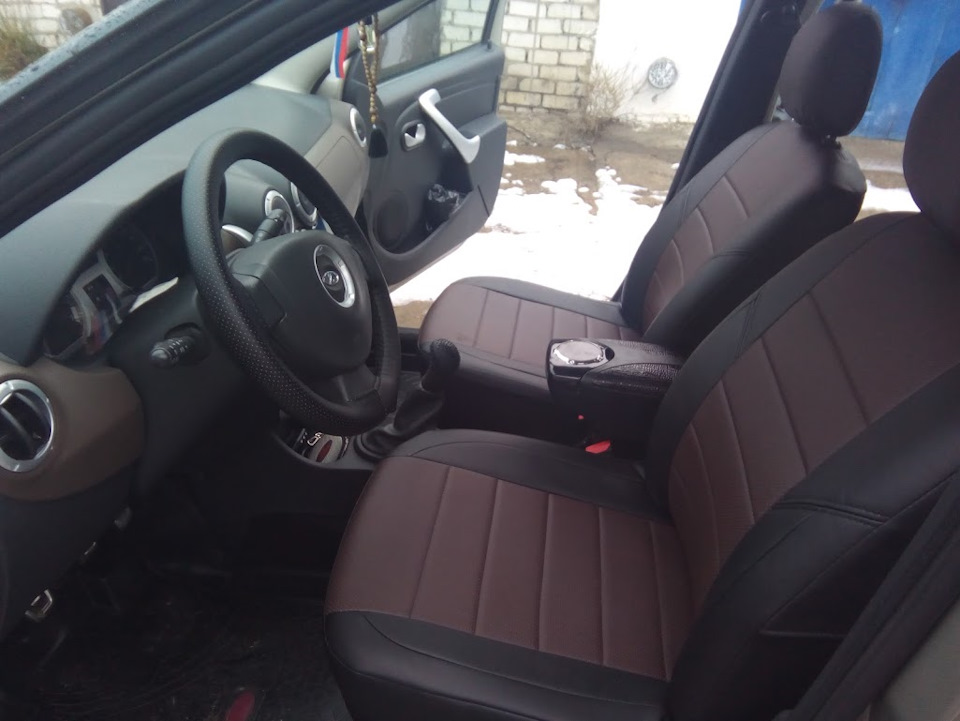 ФОТООТЧЕТ: МОДЕЛЬНЫЕ АВТОЧЕХЛЫ для ВАЗ (LADA) Largus универсал (5 мест ...