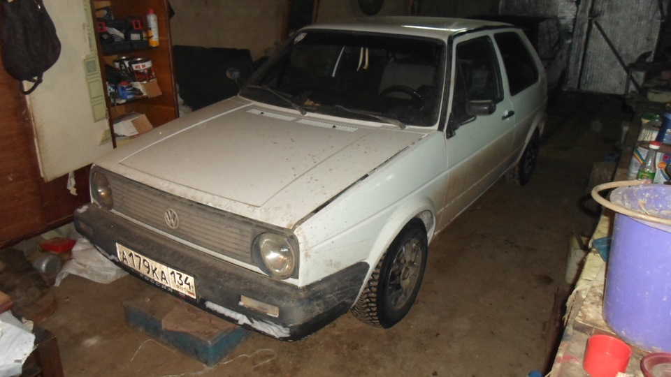 ну вот наконец и ремонт — Volkswagen Golf Mk2, 1,8 л, 1986 года ...