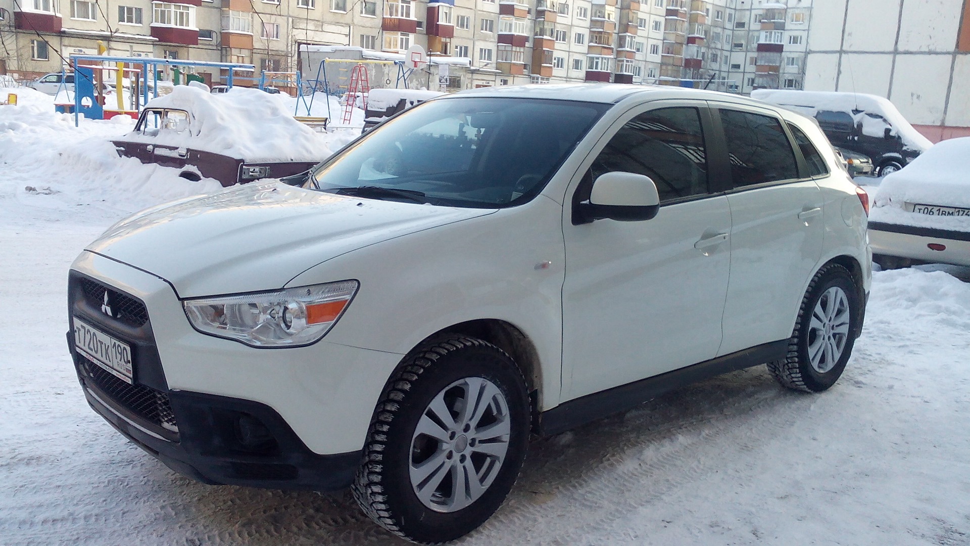 Mitsubishi ASX 1.6 бензиновый 2012 | Белая Аська на DRIVE2