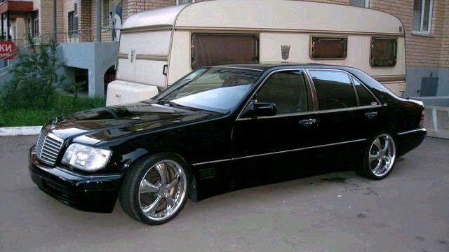 Mercedes Benz w140 s600 тонированный