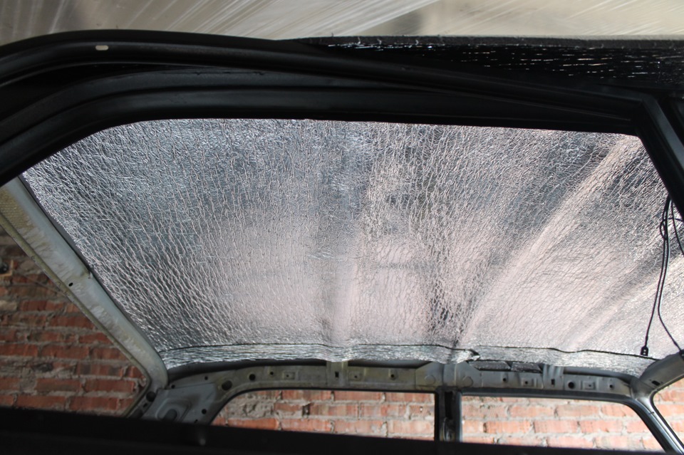 натяжка потолка — Lada 21033, 1,5 л, 1978 года | своими руками | DRIVE2