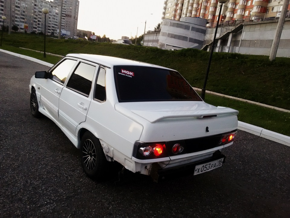 Задние фонари ВАЗ 2115, в черном корпусе pro-sport — Lada 2115, 1,5 л ...