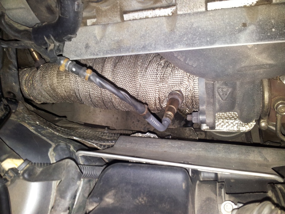 Последствия тюнингового выхлопа, небольшой ремонт. — Audi A4 (B7), 2 л ...