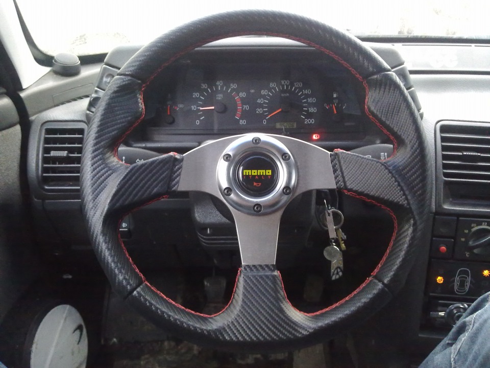 Руль и Ручка КПП Карбон! — Lada 21124, 1,6 л, 2005 года | стайлинг | DRIVE2