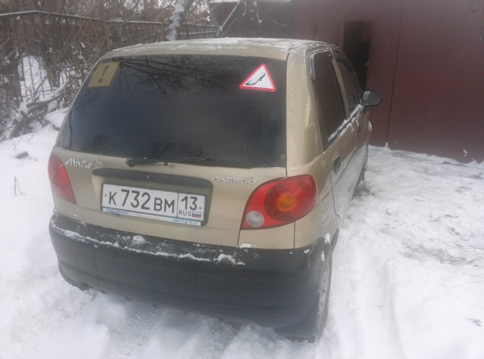 Задний дворник от Spark — Daewoo Matiz (M100/M150), 0,8 л, 2008 года ...