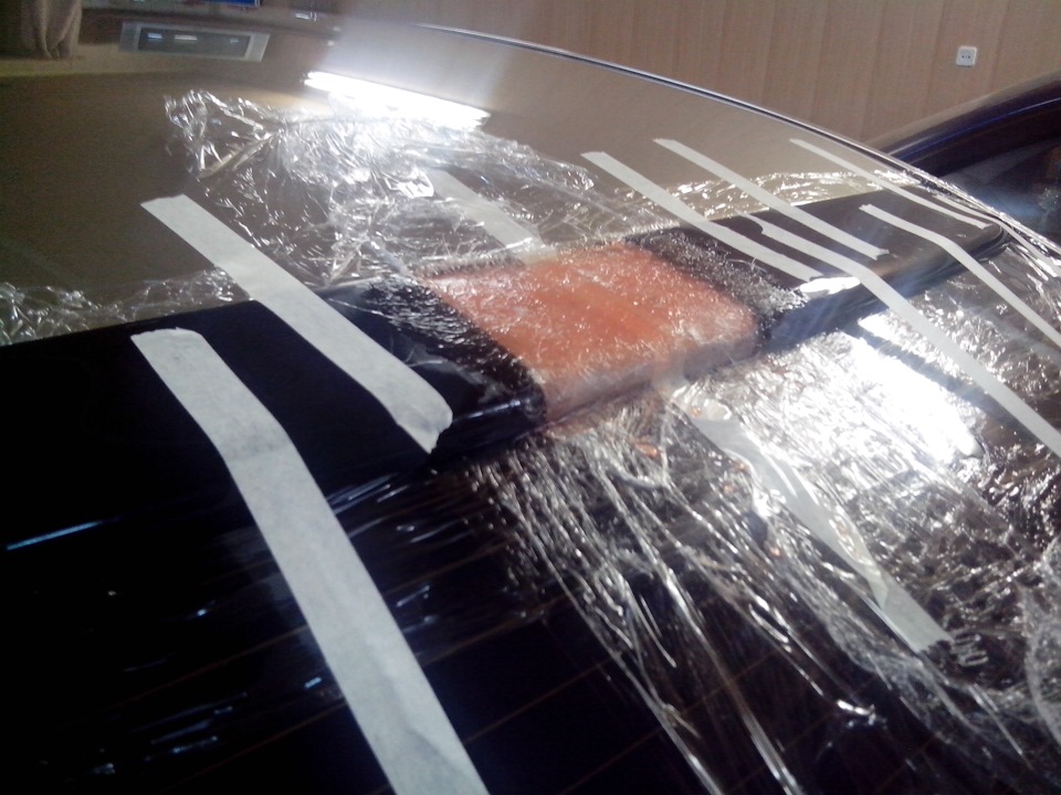 Козырек на заднее стекло. — Lexus GS (JZS160), 3 л, 2000 года ...