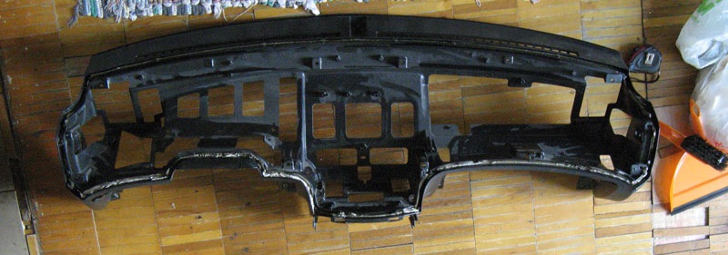 Изменение интерьера. Разборка приборной панели. — Honda CR-X Del Sol, 1 ...