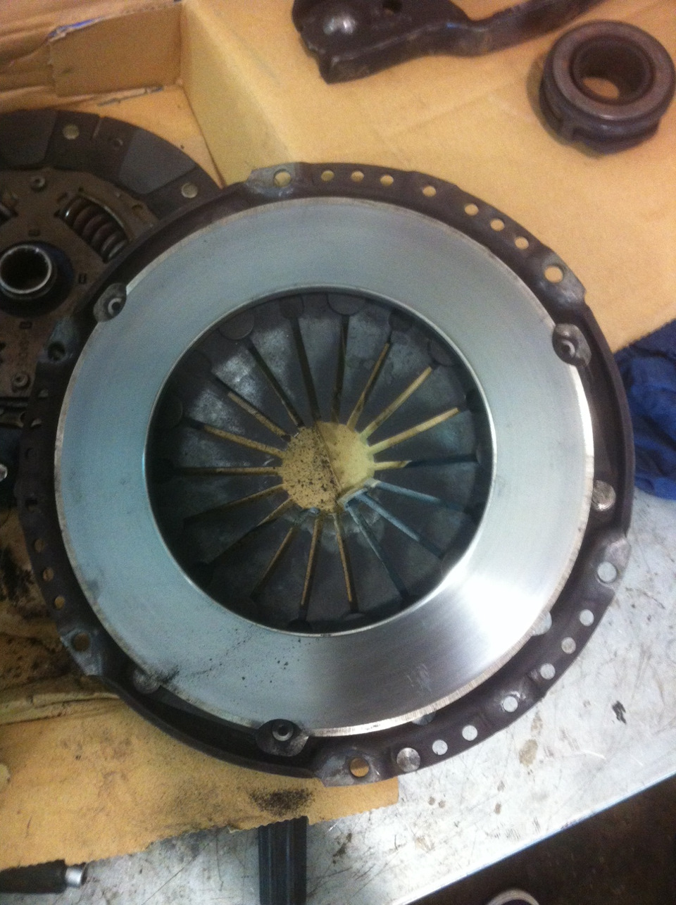 Фрикционная плоскость — Skoda Octavia A5 Mk2