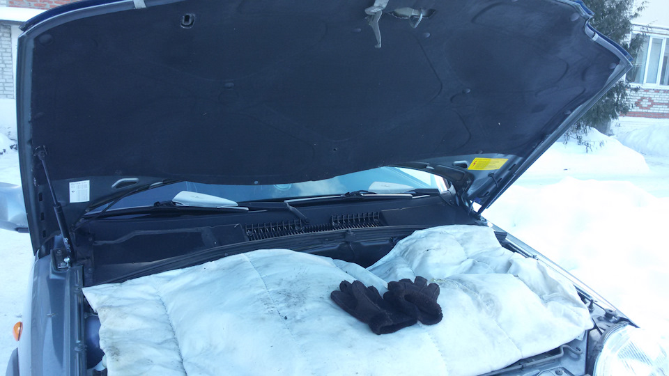 Газовые упоры под капот ! — DRIVE2