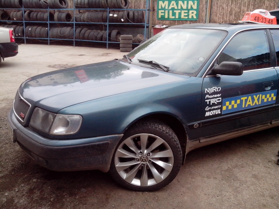 Удачно урвал… — Audi 100 (C4), 2,3 л, 1991 года | колёсные диски | DRIVE2