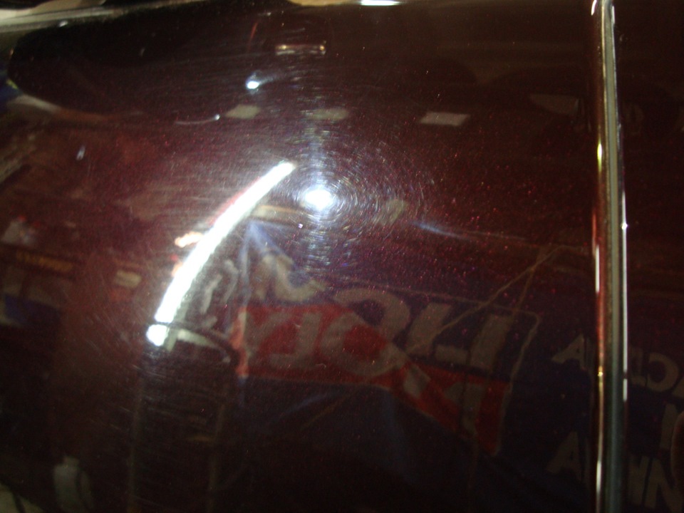 паутинка от сомнительнокачественной мойки — Jaguar XF (1G)