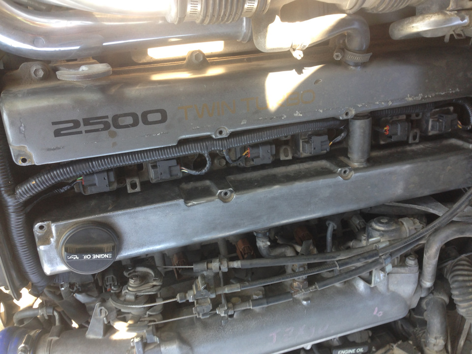 Замена подкапотной проводки — ВЫПОЛНЕНО! — Toyota Soarer (3G), 2,5 л ...