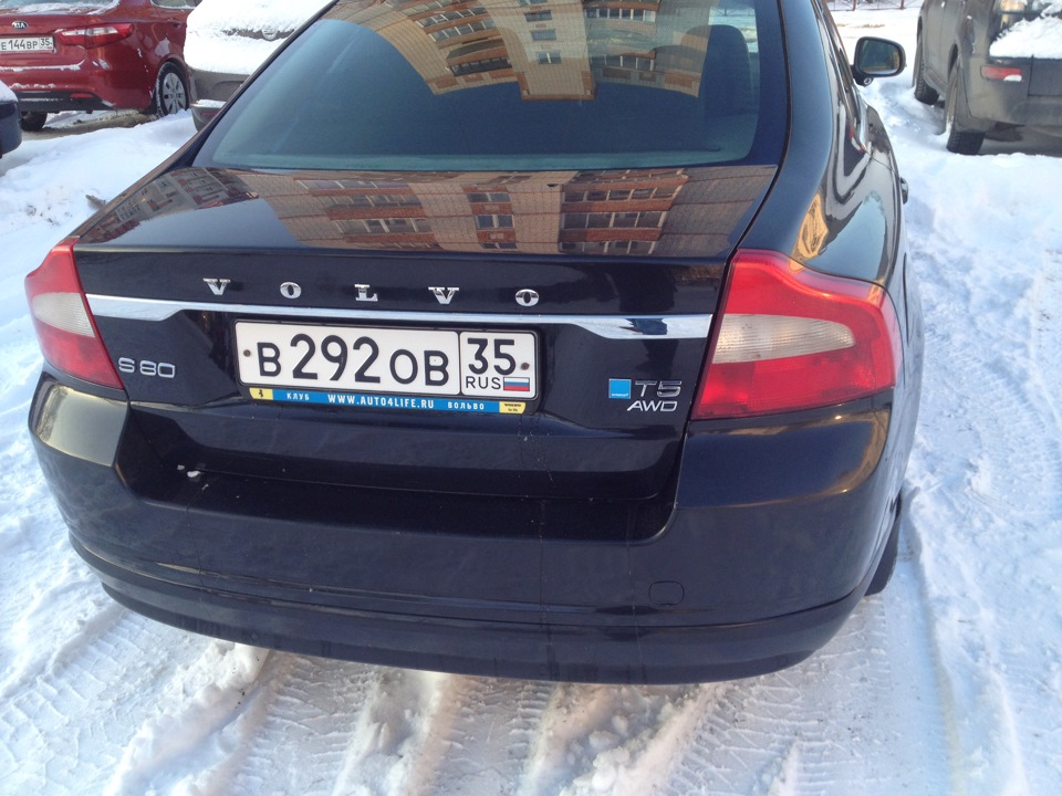 Volvo s80 Лось