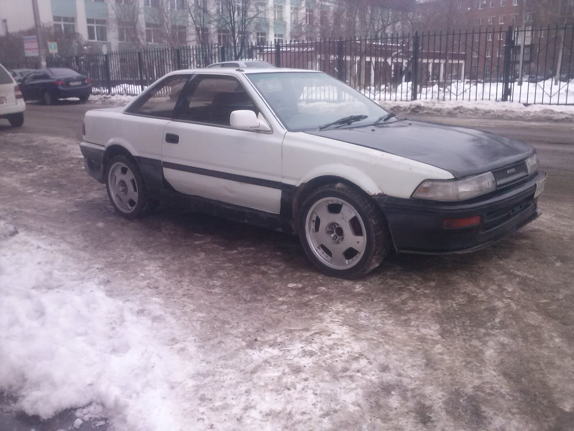 И снова 17 литье) — Toyota Corolla Levin (AE91/92), 1,5 л, 1989 года ...